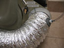 Tap Fitting into Foil Flex Connection