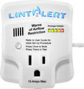 LintAlert Alarm Module Indicating that Back Pressure is too High