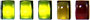 First Three Indicator Lights On