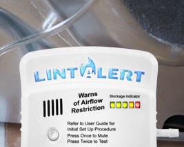 LintAlert Dryer Exhaust Blockage Indicator