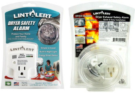 LintAlert Self Standing Clamshell Packaging