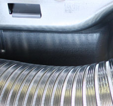 Connecting to Dryer's Exhaust Flex Hose